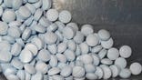 This photo provided by the U.S. Attorneys Office for Utah and introduced as evidence at the Aaron Shamo trial shows fentanyl-laced fake oxycodone pills collected during the investigation. Shamo called himself a “white-collar drug dealer,” drew in co-workers from his time at eBay and peppered his messages to them with smiley-face emojis. (U.S. Attorneys Office for Utah via AP)