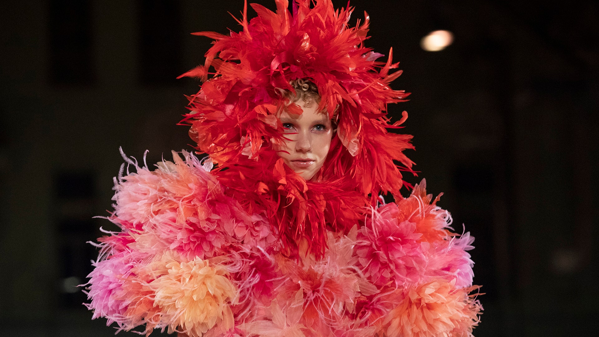The Marc Jacobs collection is modeled during Fashion Week in New York, Sept. 11, 2019.