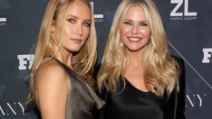 Christie Brinkley, Sailor Brinkley-Cook pose in new festive Christmas snaps