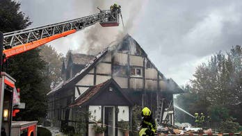 German mom, daughter facing eviction blow up house: police