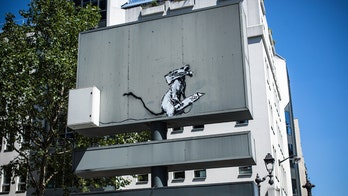 Banksy artwork of rat holding blade snatched in Paris