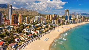 Passed-out tourist carried through resort town on mobility scooter in bizarre footage: 'What a disgrace'