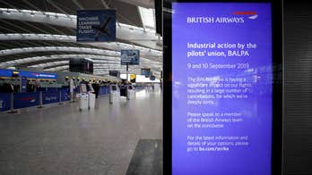 Pilot strike prompts British Airways to cancel 'nearly 100 percent' of flights: 'Please do not go to the airport'