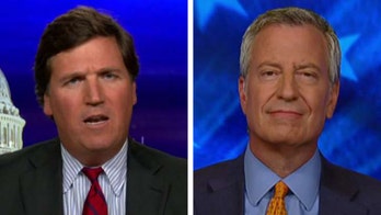 Bill de Blasio tells Tucker Carlson why he is staying in 2020 Democratic race