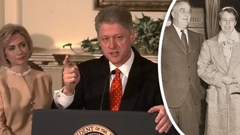 Hillary Clinton says she admires Eleanor Roosevelt for sticking by FDR after his affair