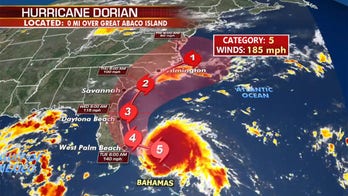 Hurricane Dorian, Category 5 storm, makes landfall in Bahamas with 185 mph winds