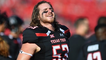 Texas Tech defender apologizes after diving into Oklahoma player's knees during play