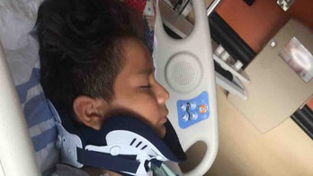 Boy, 11, survives near-fatal fall off bike, being run over by semi-truck: 'I'm thankful to God'