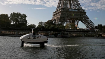 'Flying taxi' pulled over by police on the River Seine in Paris: report