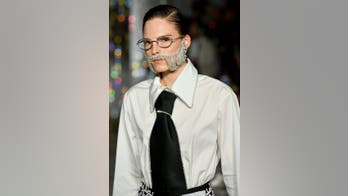 New York Fashion Week boasts jeweled beards among other odd accessories