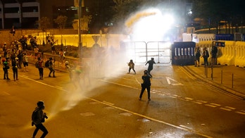 Latest Hong Kong pro-democracy protests end early after violent turn