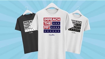 Rashida Tlaib's campaign selling 'Impeach the MF' T-shirts