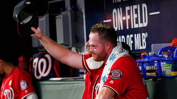 Washington Nationals pitcher gets emotional after making first appearance since 2015