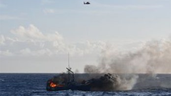 Commercial fishing vessel catches fire, sinks off Hawaiian coast