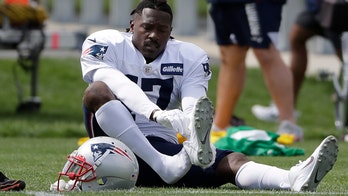 Antonio Brown attends deposition in condo-trashing case; footage shows furniture raining down on complex pool