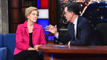 Warren gets stumped by Colbert when pressed on middle-class tax hikes to fund Medicare-for-all