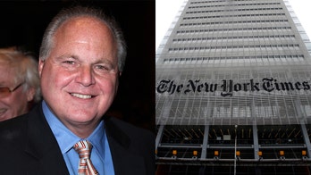 Rush Limbaugh slams New York Times as 'nothing but left-wing activists'