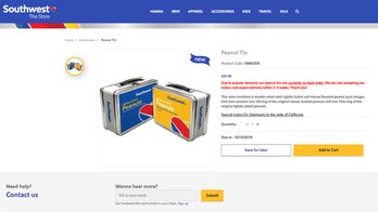 Southwest Airlines brings 'legendary' peanuts back via online store, sells out completely