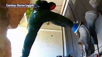 Masked would-be burglars scared off by California woman's shouting: see the video