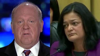 Tom Homan on explosive clash with Democrat Jayapal: I refuse to let them 'sit there and tell lies'