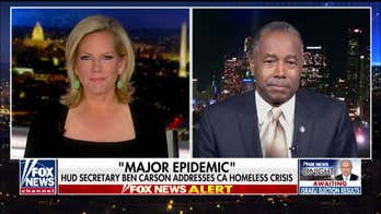 Ben Carson: California homeless crisis must be addressed before it becomes 'major epidemic'