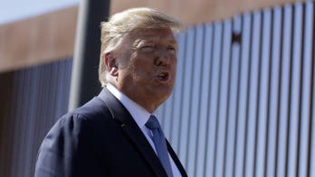 Trump visits border barriers near San Diego: 'This wall can't be climbed'