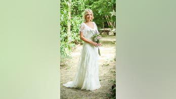 Bride cuts dress, dyes it green as way to keep wearing it: 'Too expensive to just wear once'