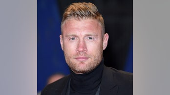 'Top Gear' star Freddie Flintoff crashes bizarre head-first motorcycle