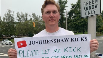 New York Jets kicker tryouts sees Utah man go for chance at pros: 'I am standing out here with my sign'