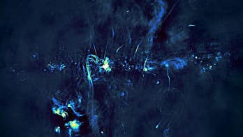 Towering, balloonlike features found near Milky Way galaxy's center