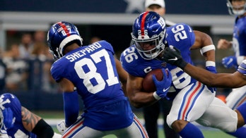 New York Giants' Sterling Shepard says he played with likely concussion against Dallas Cowboys