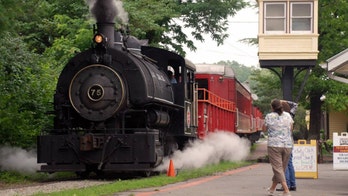 ‘Trump Train’ held at the station after boycott threat derails GOP fundraiser