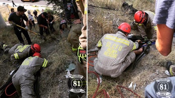 Utah man rescued from 12-inch drainage pipe after falling asleep, becoming trapped for hours: officials