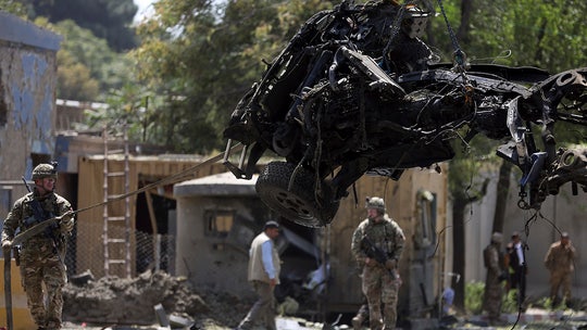 American service member among at least 12 killed in Taliban suicide attack in Kabul