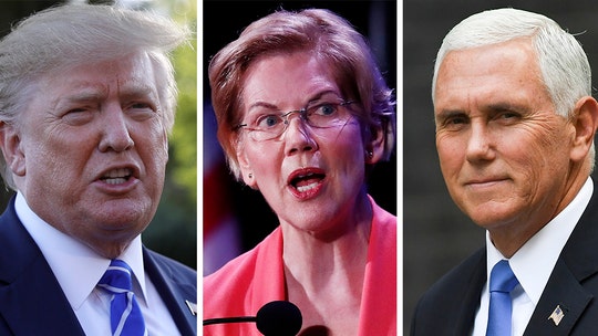 Elizabeth Warren accuses Trump of 'enriching' himself by suggesting Pence stay at his Ireland hotel