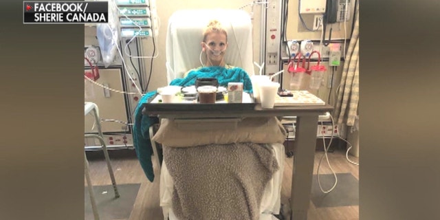 The mom of three said she was released from the hospital nearly a month later. (Sherie Canada/Facebook/Fox4)