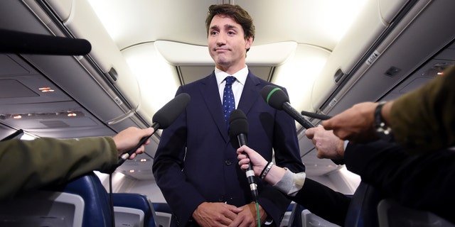 Canadian Prime Minister and Liberal Party leader Justin Trudeau (Sean Kilpatrick/The Canadian Press via AP)