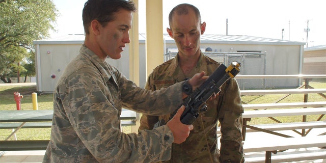 Airmen from different career fields challenging themselves in the Ranger Assessment course, a combat leadership course that could lead to attending Army Ranger School. (U.S. Air Force)