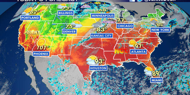 Strong storms move across Midwest; above average temperatures continue ...