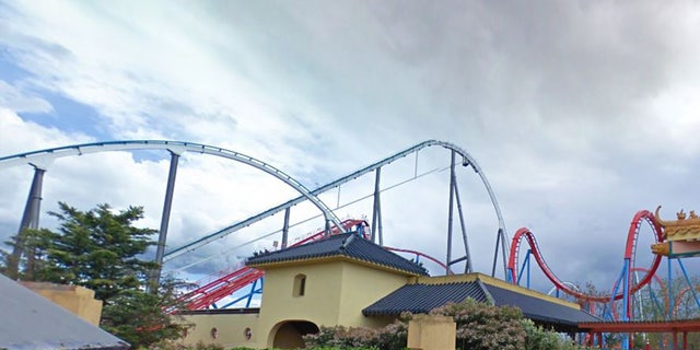 An image of the Shambhala hike at the PortAventura World theme park in Spain. 
