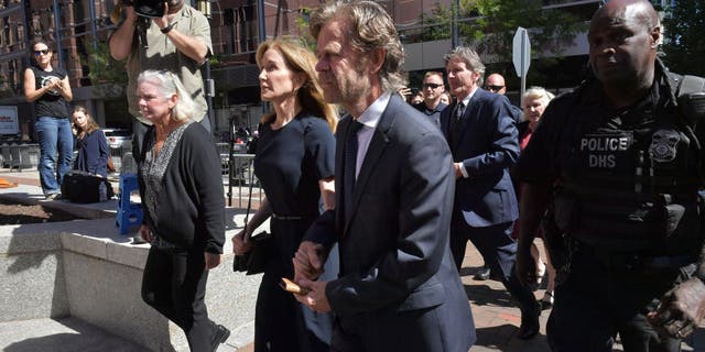 U.S. Attorney Andrew Lelling had pushed for one month behind bars, a year of probation and a $20,000 fine, a sentence he said took into account the fact that Huffman has accepted responsibility for her actions. (Photo by Paul Marotta/Getty Images)