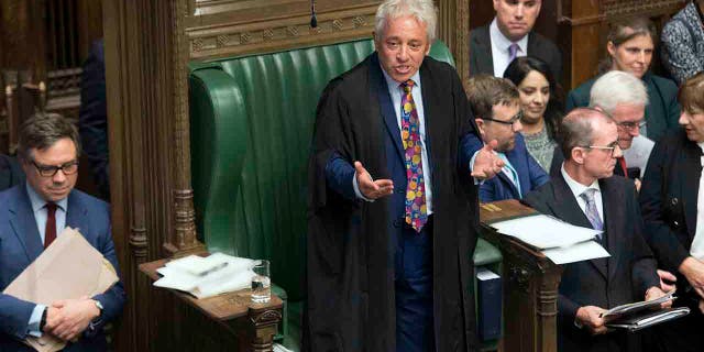 A colorful era in British parliamentary history is coming to a close with Speaker of the House John Bercow's abrupt announcement Monday that he will leave his influential post by the end of October.
