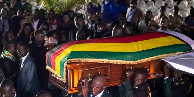 Westlake Legal Group AP19254683223828 Mugabe family at odds with Zimbabwe government over late leader’s funeral, burial Lucia Suarez Sang fox-news/world/world-regions/africa fox news fnc/world fnc db1876fa-649b-5abf-9287-2292ff029096 article