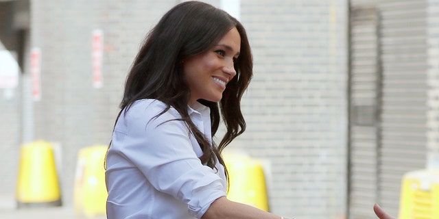 Duchess Meghan Markle launches clothing line to help jobless British women Duchess Meghan Markle launches clothing line to help jobless British women