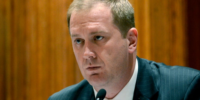 Missouri Attorney General Eric Schmitt is seen as a state senator in this 2013 photo. (Kile Brewer/The Jefferson City News-Tribune via AP, File)