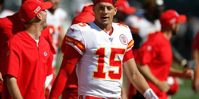 Mahomes was Alex Smith's understudy for one season. (AP Photo/D. Ross Cameron)