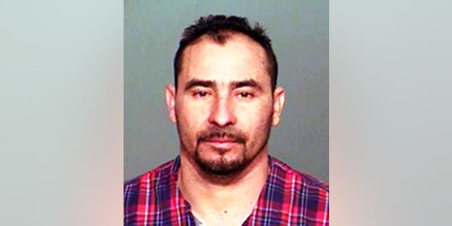 This archival photo provided by the Indiana State Police shows Manuel Orrego-Savala, from Guatemala. Orrego-Savala, living illegally in the United States, was convicted of driving while intoxicated in an accident that killed Indianapolis Colts linebacker, Edwin Jackson, and his driver Uber. (Indiana State Police via AP, File)