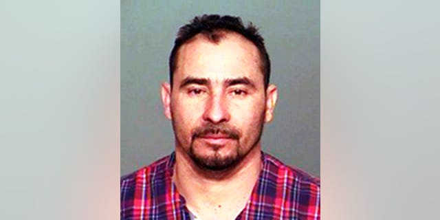 This file photo provided by the Indiana State Police shows Manuel Orrego-Savala, of Guatemala. Orrego-Savala, living illegally in the U.S., was convicted of drunk driving in a crash that killed Indianapolis Colts linebacker Edwin Jackson and his Uber driver. (Indiana State Police via AP, File)