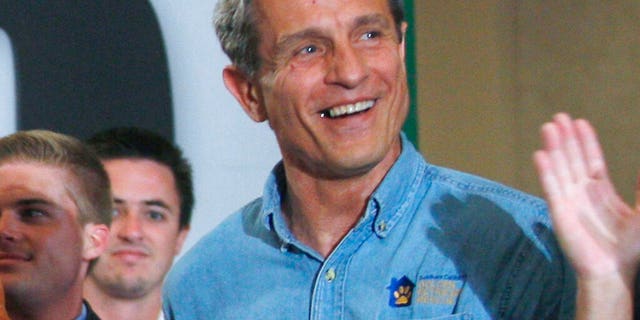 Ed Buck on Sept. 22, 2010, in Los Angeles. (AP Photo/Damian Dovarganes, File)