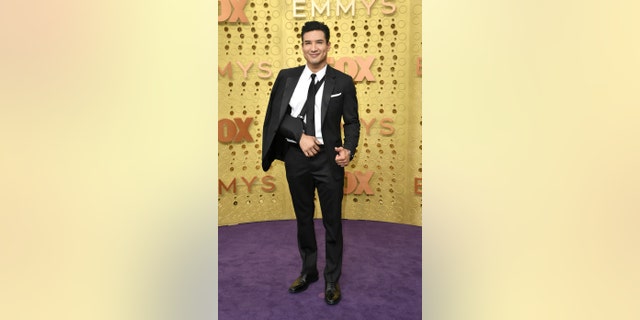 Mario Lopez arriving at the 71st Primetime Emmy Awards on Sunday at the Microsoft Theater in Los Angeles. (Photo by Richard Shotwell/Invision/AP)